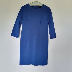 Estelle and Finn Ponte Blue green teal Dress sheath classic